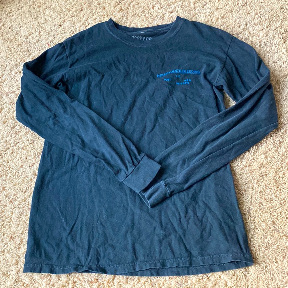 Post Malone Hollywood’s Bleeding Track list Longsleeve